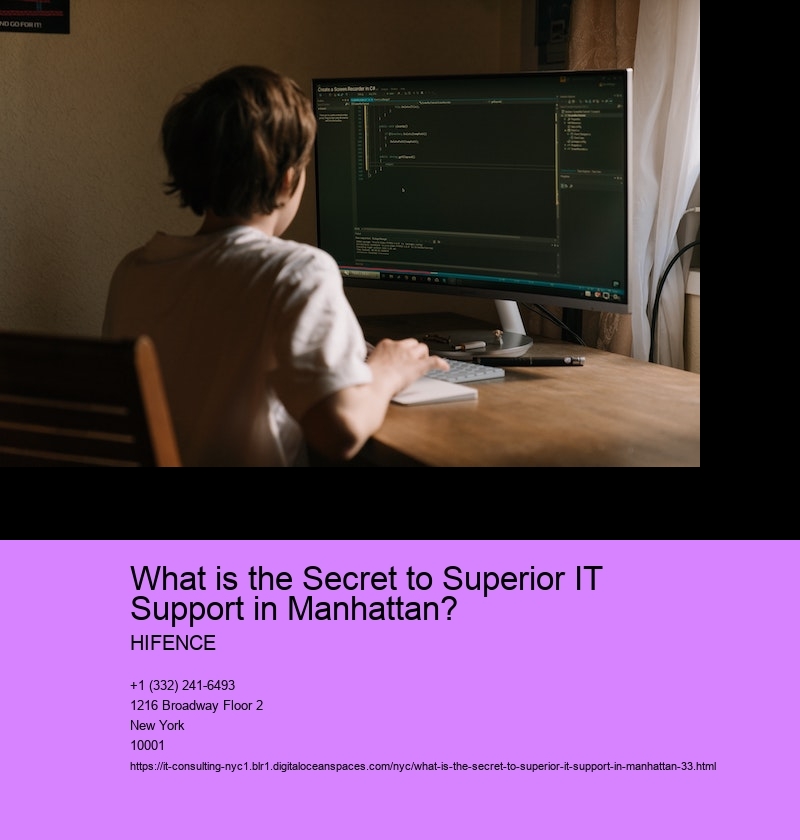 What is the Secret to Superior IT Support in Manhattan?
